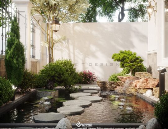 Kiến trúc biệt thự Bắc Giang 2