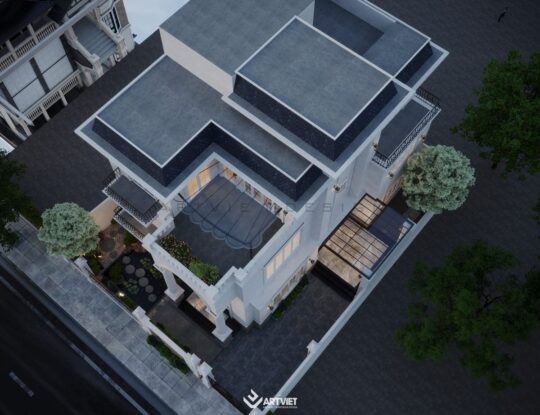 Kiến trúc biệt thự Bắc Giang 6