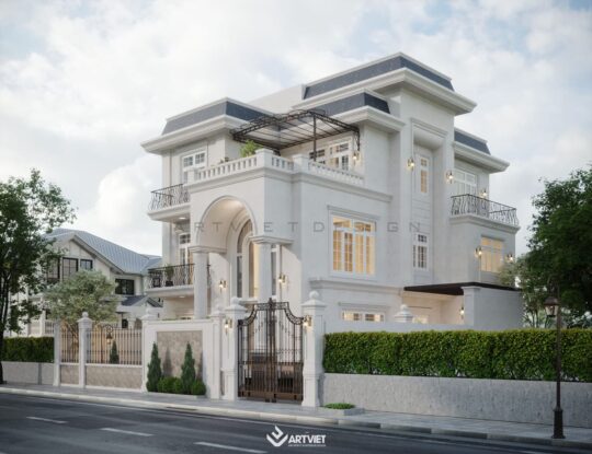 Kiến trúc biệt thự Bắc Giang 8