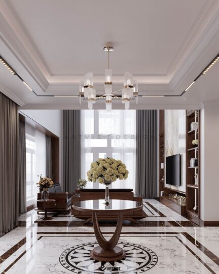 Nội thất biệt thự Bắc Giang - khách bếp - 10