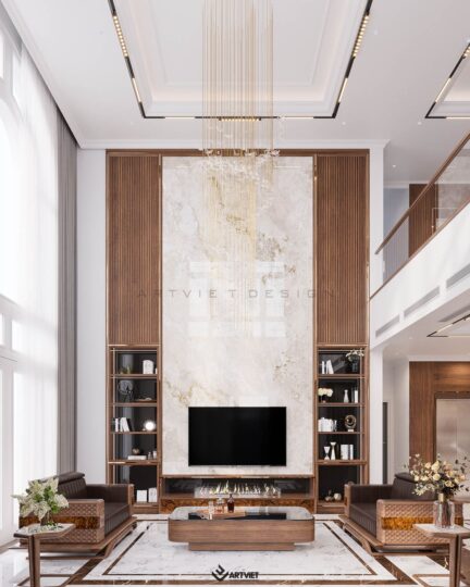 Nội thất biệt thự Bắc Giang - khách bếp - 3