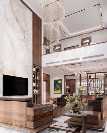 Nội thất biệt thự Bắc Giang - khách bếp - 5