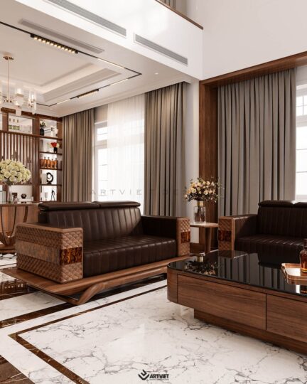 Nội thất biệt thự Bắc Giang - khách bếp - 9