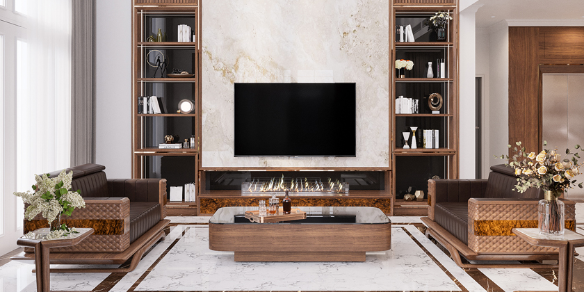 Nội thất biệt thự Bắc Giang