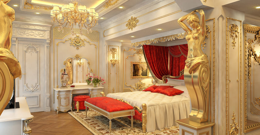 Phong cách nội thất tân cổ điển 2
