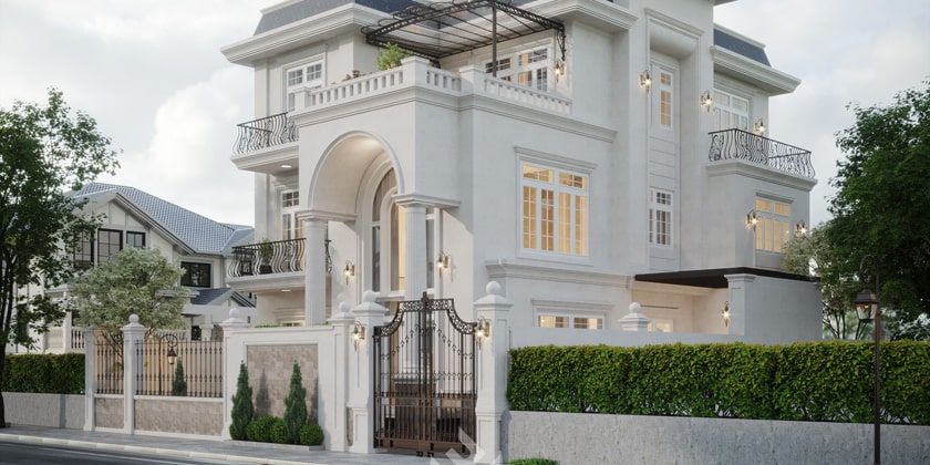 Kiến trúc biệt thự Bắc Giang