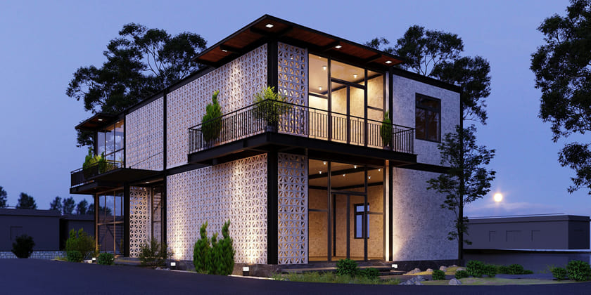 Thiết kế kiến trúc nhà ở 2022
