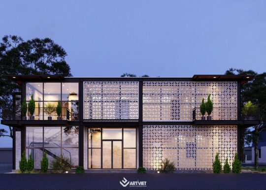 Thiết kế kiến trúc nhà ở - 3