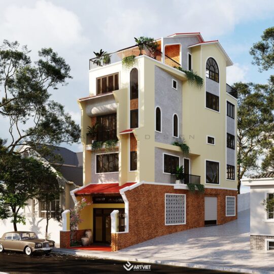 Kiến trúc nhà ở Bát Tràng – Chị Hương - 1