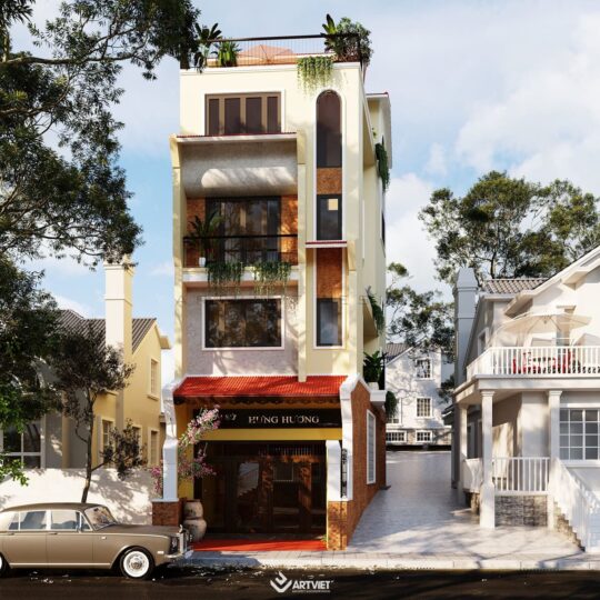 Kiến trúc nhà ở Bát Tràng – Chị Hương - 2