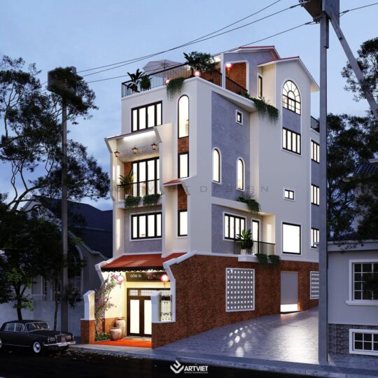 Kiến trúc nhà ở Bát Tràng – Chị Hương - 4