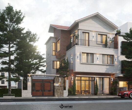 Thiết kế kiến trúc nhà Đông Dư - 1