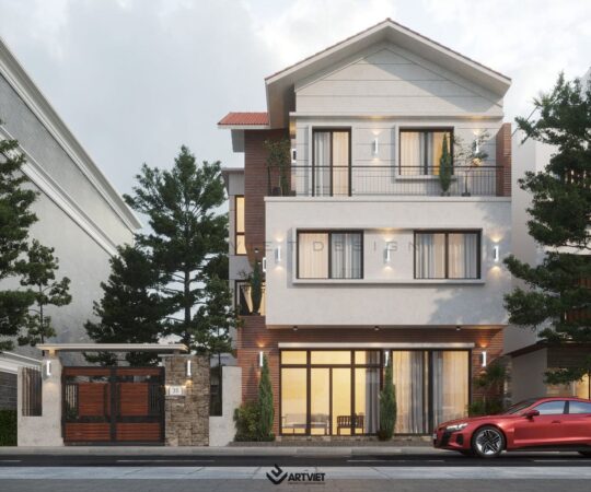 Thiết kế kiến trúc nhà Đông Dư - 2