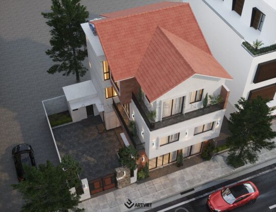 Thiết kế kiến trúc nhà Đông Dư - 3