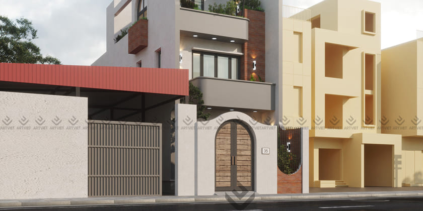 Thiết kế kiến trúc nhà vườn 2022