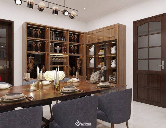 Nội thất nhà ở Bát Tràng - Anh chị Tiến Bình - bếp - 1