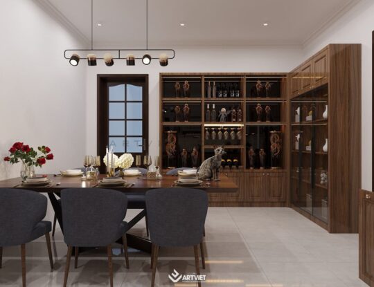 Nội thất nhà ở Bát Tràng - Anh chị Tiến Bình - bếp - 6