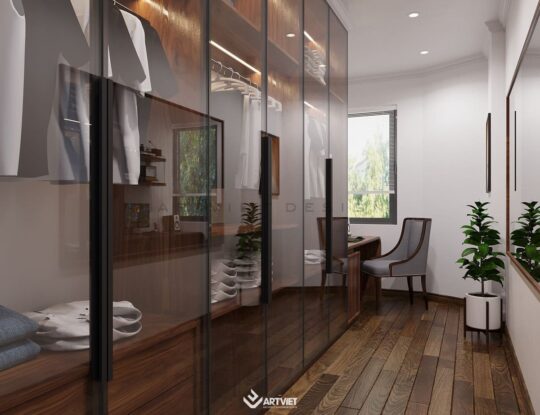 Nội thất nhà ở Bát Tràng - Anh chị Tiến Bình - phòng ngủ 1 - 1