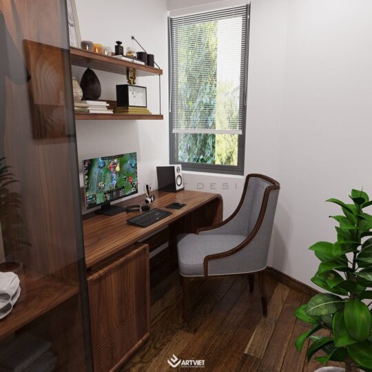 Nội thất nhà ở Bát Tràng - Anh chị Tiến Bình - phòng ngủ 1 - 2