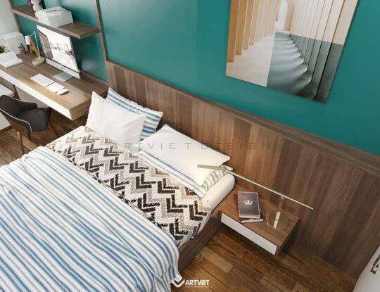 Nội thất nhà ở Bát Tràng - Anh chị Tiến Bình - phòng ngủ 2 - 3