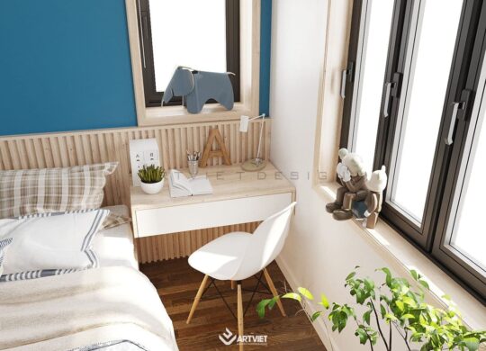 Nội thất nhà ở Bát Tràng - Anh chị Tiến Bình - phòng ngủ 3 - 2