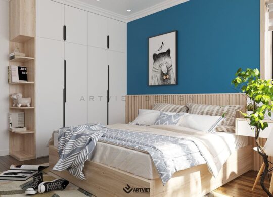 Nội thất nhà ở Bát Tràng - Anh chị Tiến Bình - phòng ngủ 3 - 3