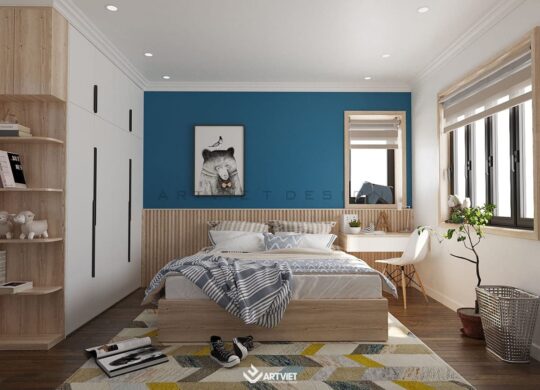 Nội thất nhà ở Bát Tràng - Anh chị Tiến Bình - phòng ngủ 3 - 7