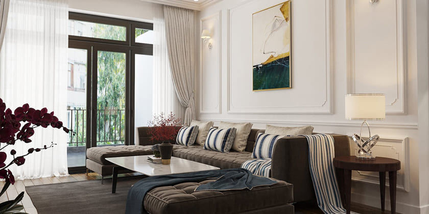 Nội thất nhà ở Bát Tràng - Anh chị Tiến Bình