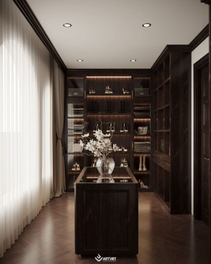 Thiết kế nội thất nhà phố Anh Khánh - phòng ngủ - 3