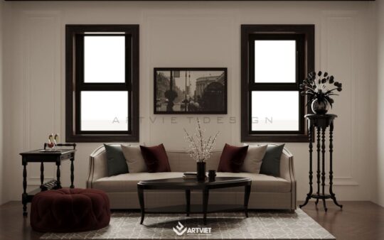 Thiết kế nội thất nhà phố Anh Khánh - phòng ngủ - 5