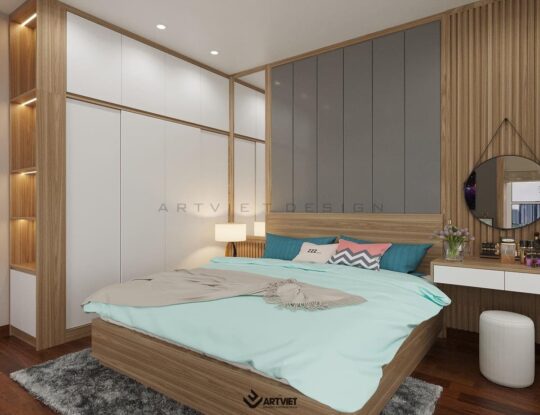 Nội thất nhà a Trình tại Kiêu Kỵ - phòng ngủ - 2