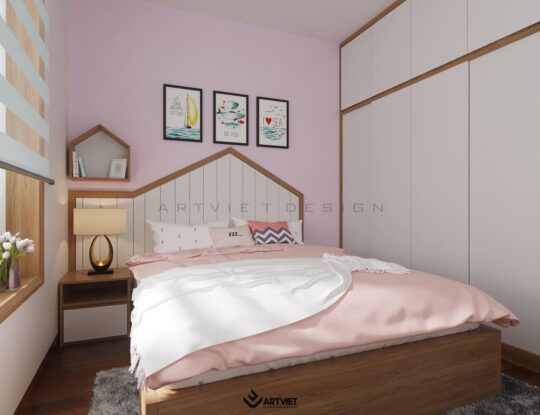 Nội thất nhà a Trình tại Kiêu Kỵ - phòng ngủ - 5