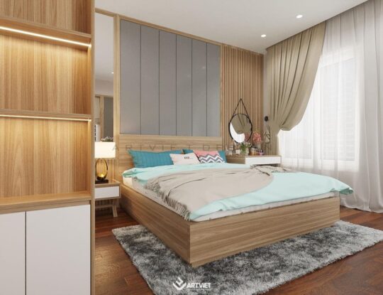 Nội thất nhà a Trình tại Kiêu Kỵ - phòng ngủ - 6