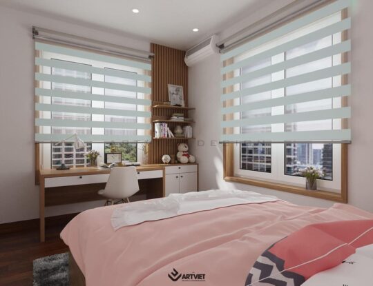 Nội thất nhà a Trình tại Kiêu Kỵ - phòng ngủ - 7