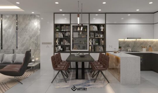 Nội thất biệt thự Ecopark - bếp - 2