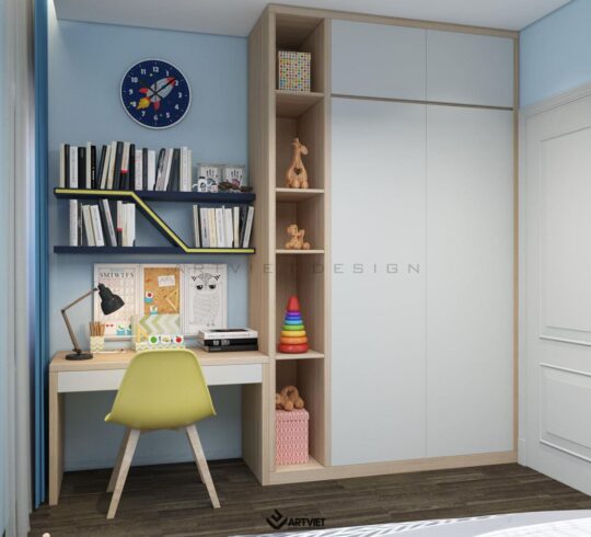 Nội thất biệt thự Ecopark - phòng ngủ - 5