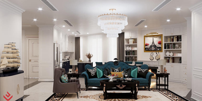 Nội thất biệt thự Anh Giang - Chị Hạnh