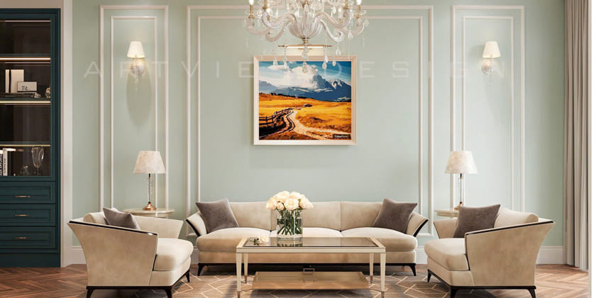 Thiết kế nội thất biệt thự Ocean Park - Anh Giang chị Hạnh