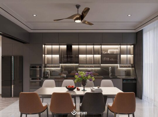 Nội thất Anh Hào Ocean Park - Bếp - 2