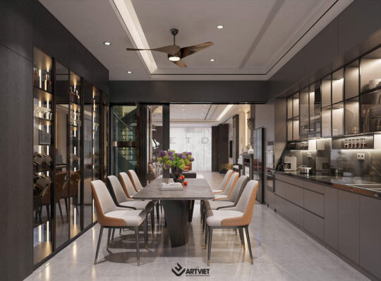 Nội thất Anh Hào Ocean Park - Bếp - 3