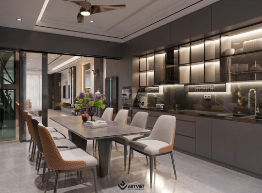 Nội thất Anh Hào Ocean Park - Bếp - 4