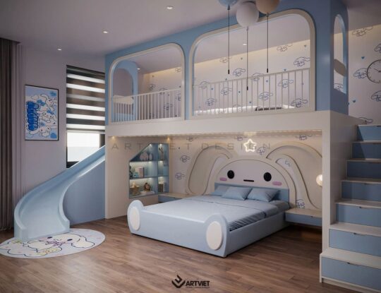 Nội thất Anh Hào Ocean Park - Phòng ngủ trẻ - 2