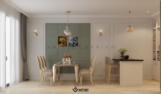 Nội thất nhà chị Hà - bếp - 1