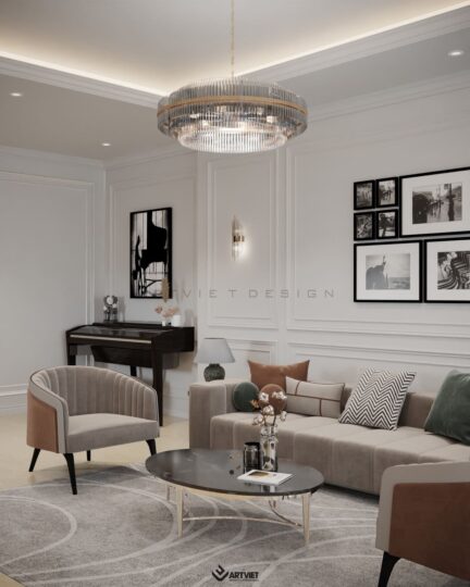 Nội thất nhà chị Hà - phòng khách - 3