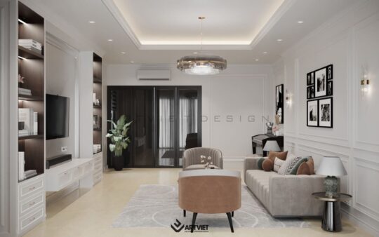 Nội thất nhà chị Hà - phòng khách - 5