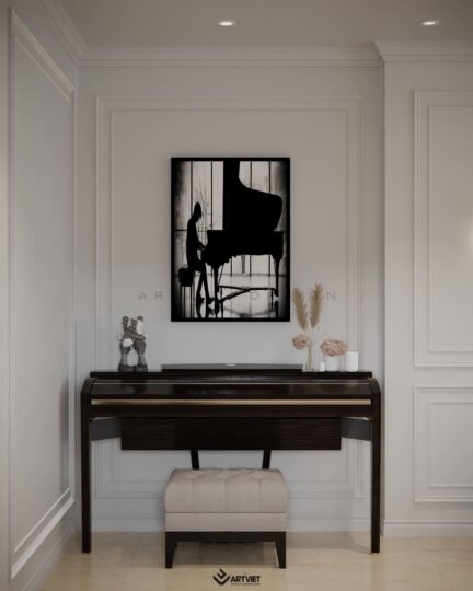 Nội thất nhà chị Hà - phòng làm việc - 1