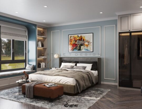 Nội thất nhà chị Hà - phòng ngủ 1 - 3