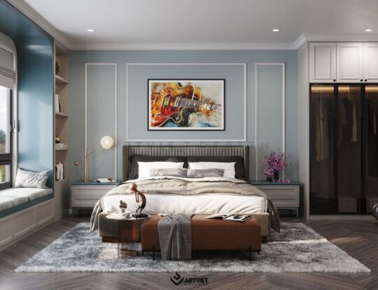 Nội thất nhà chị Hà - phòng ngủ 1 - 5