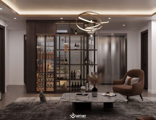 Nội thất nhà chị Hằng - Bát Tràng - phòng khách 4