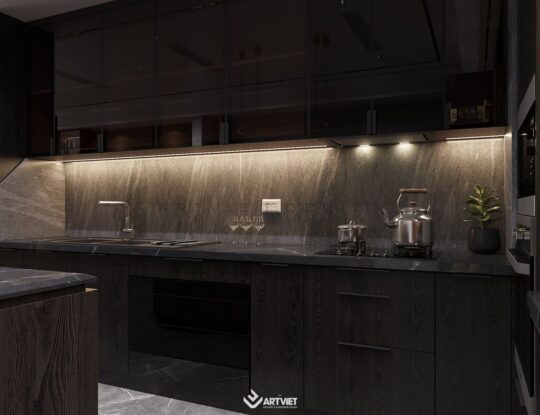 Nội thất chung cư khách hàng Lan Anh - bếp - 6